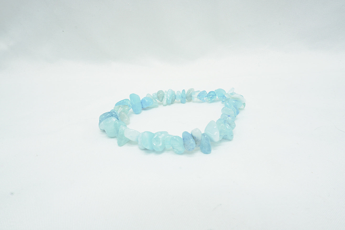 BRACELET BAROQUE AIGUE MARINE