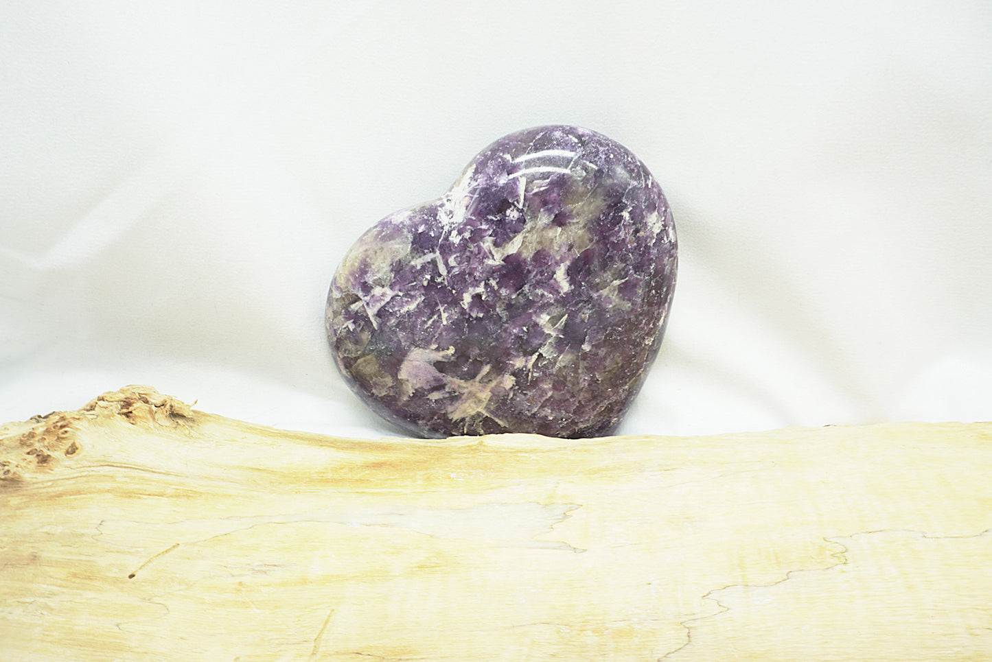 COEUR LEPIDOLITE (575 grammes)