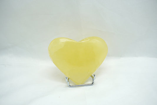 COEUR CALCITE JAUNE