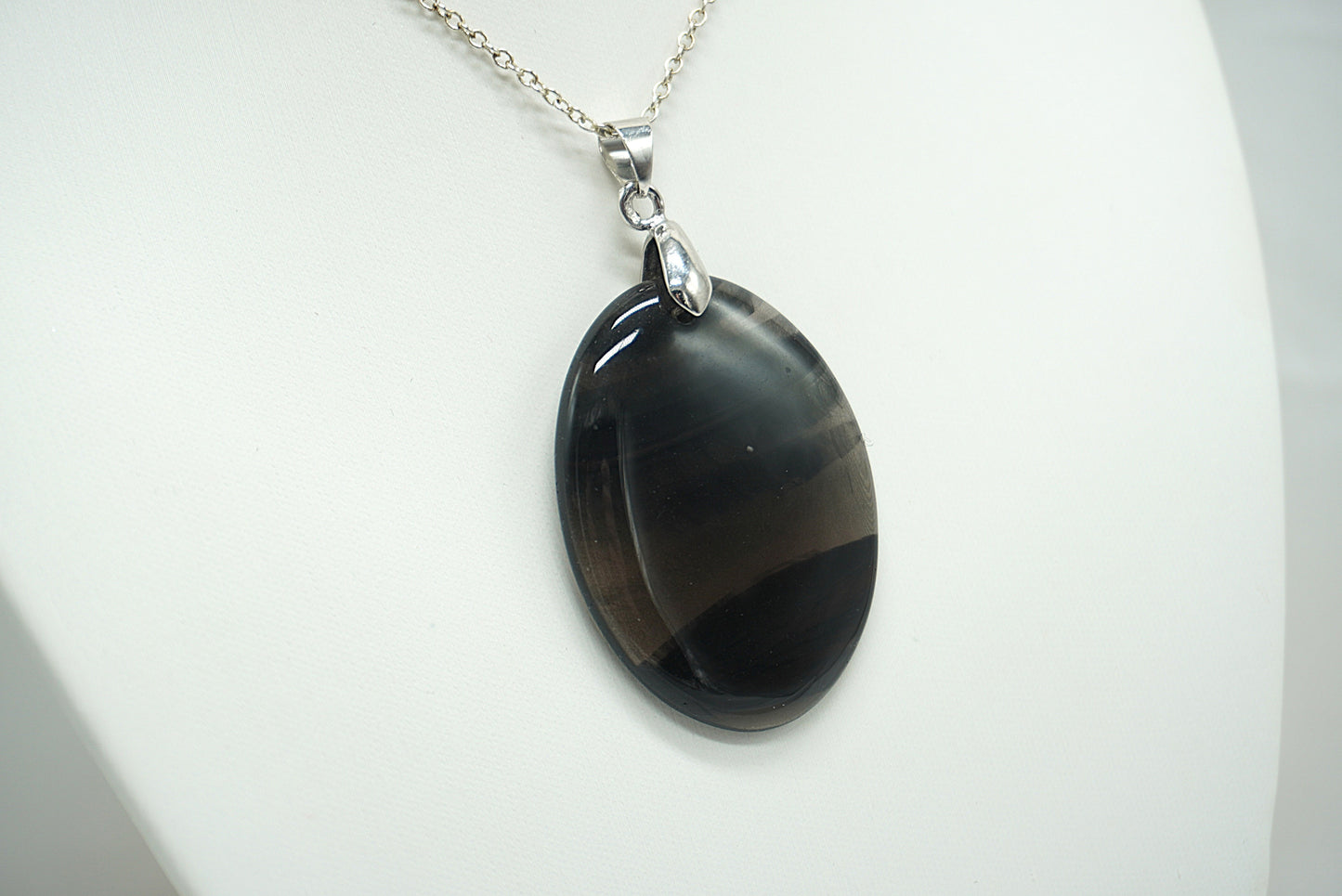 PENDENTIF OBSIDIENNE D'ARMENIE