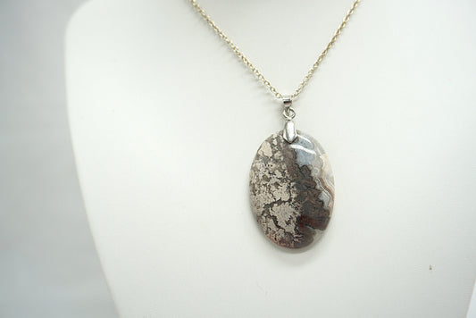 PENDENTIF AGATE CRAZY LACE (ref 2)
