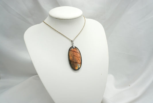 PENDENTIF LABRADORITE (ref 1)