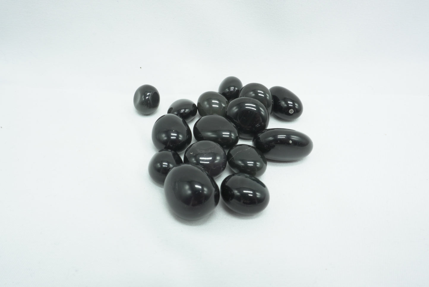PIERRE ROULEE OBSIDIENNE OEIL CELESTE