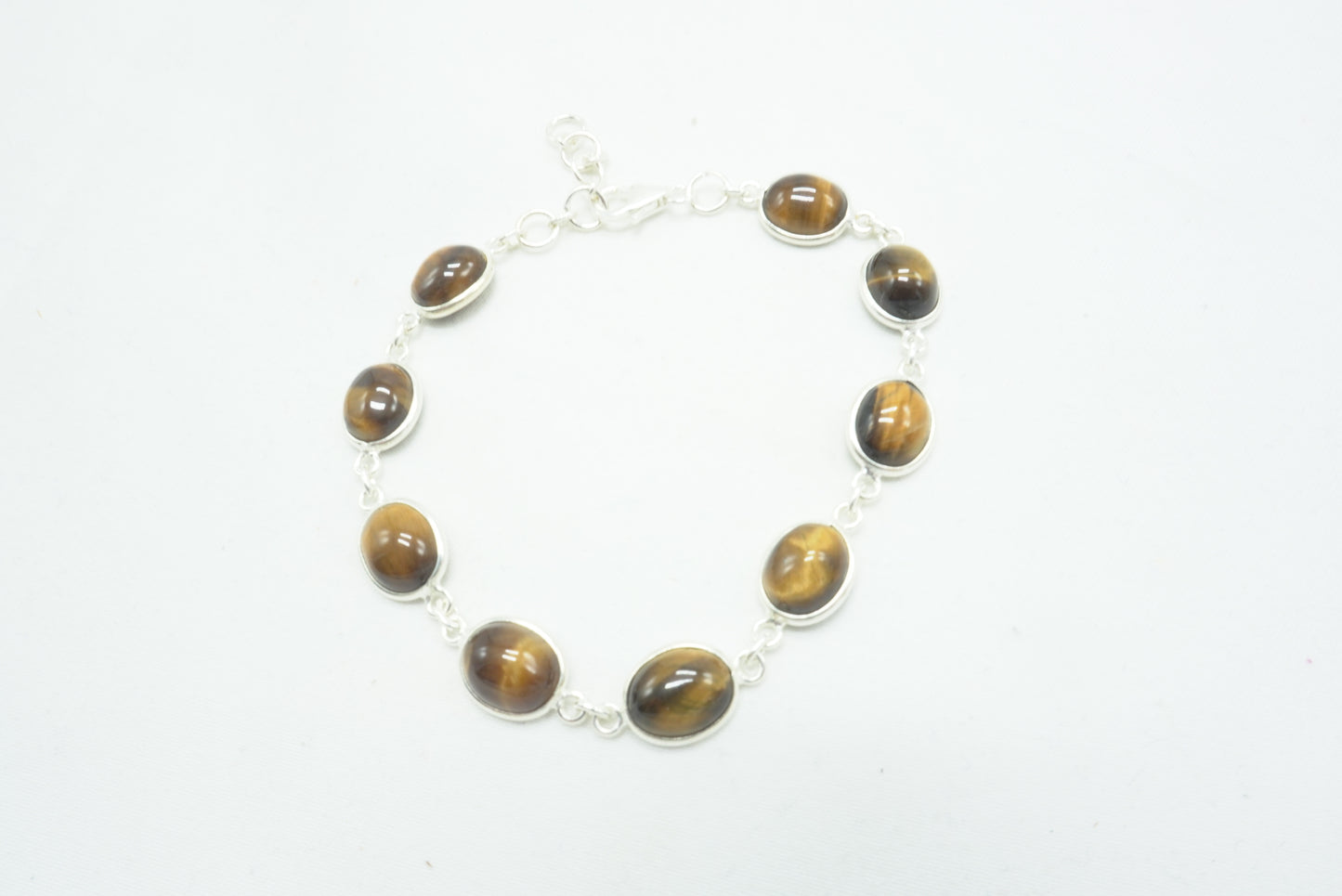 BRACELET ARGENT OEIL DE TIGRE