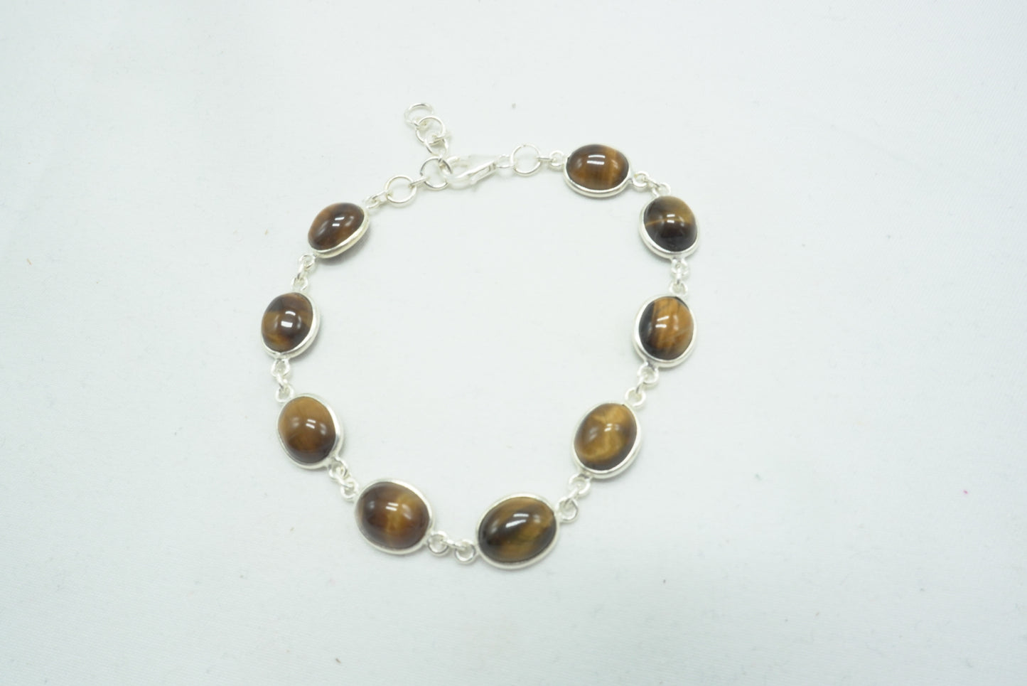 BRACELET ARGENT OEIL DE TIGRE