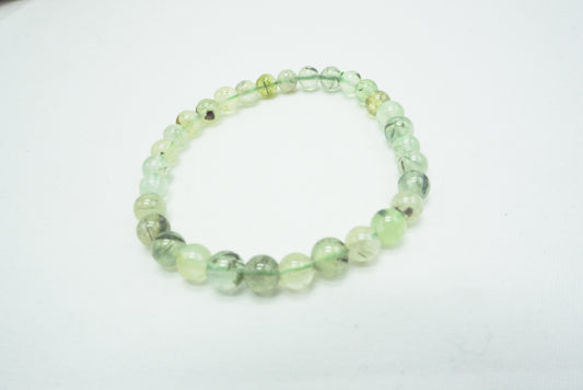 BRACELET PREHNITE 6MM