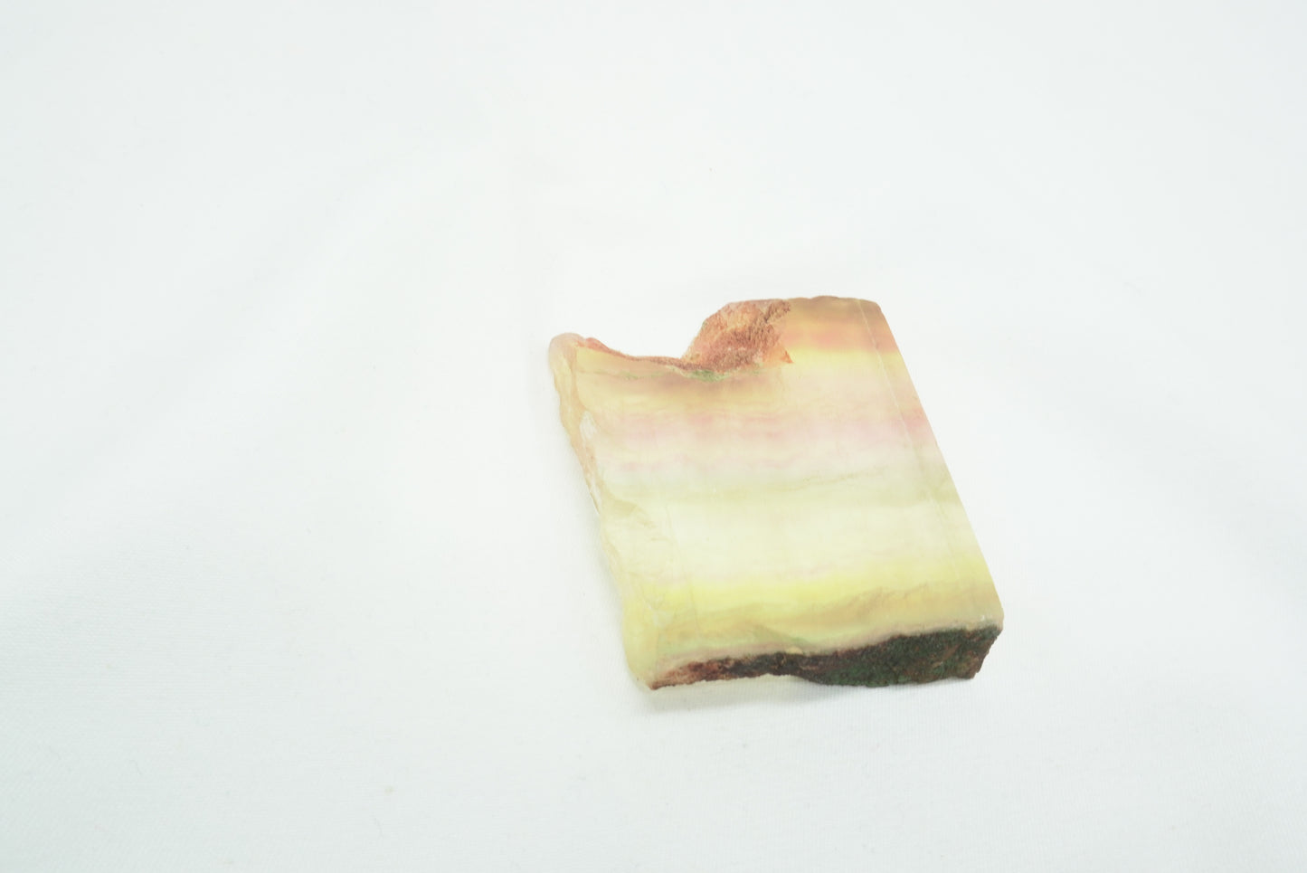 PLAQUE FLUORITE MULTICOLORE (92 grammes)