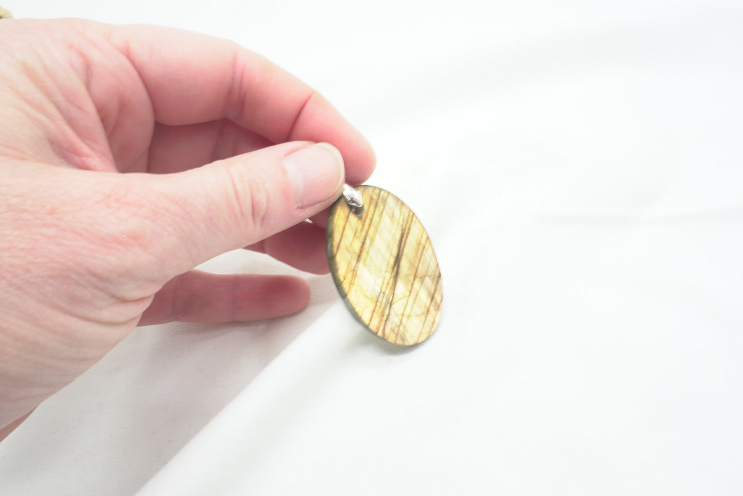 PENDENTIF LABRADORITE (ref 17)