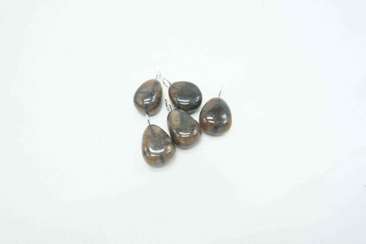 PENDENTIF PIERRE ROULEE CHIASTOLITE