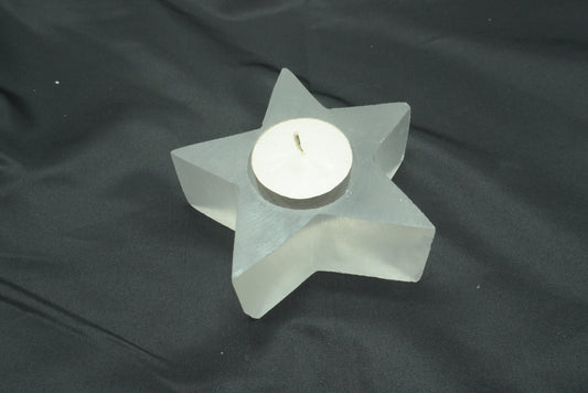 BOUGEOIR ETOILE SELENITE