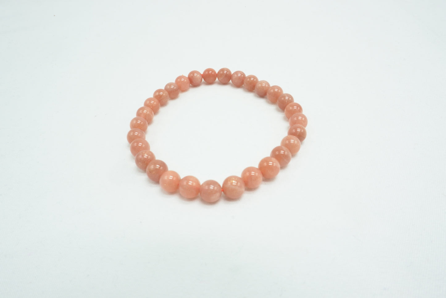 BRACELET PIERRE DE LUNE ROSE 6MM