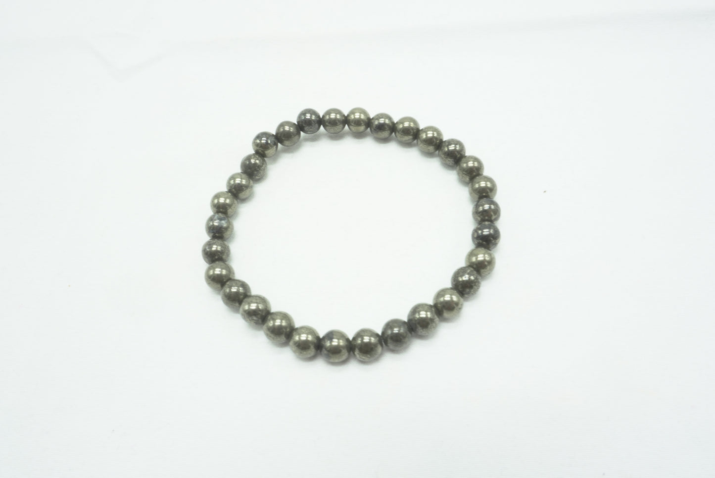 BRACELET PYRITE 6MM