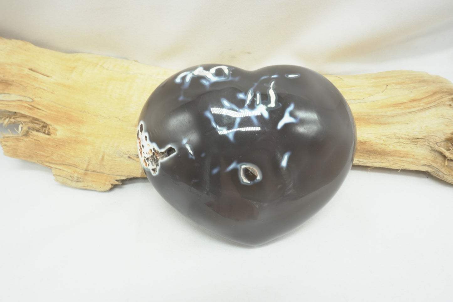 COEUR AGATE ORQUE (690 grammes)