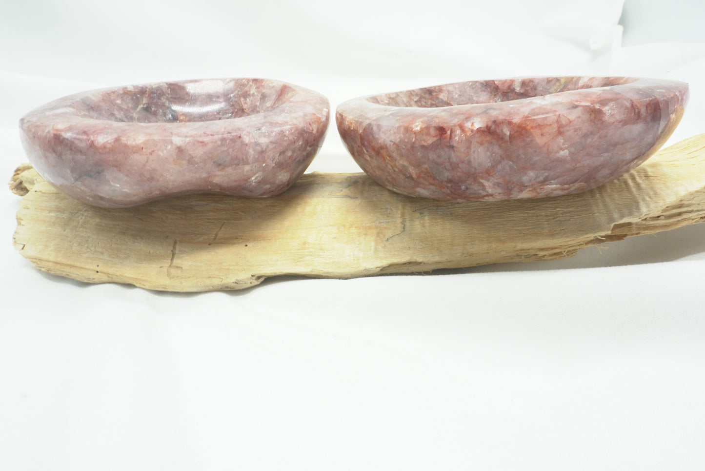 COUPELLE QUARTZ HEMATOIDE ROUGE
