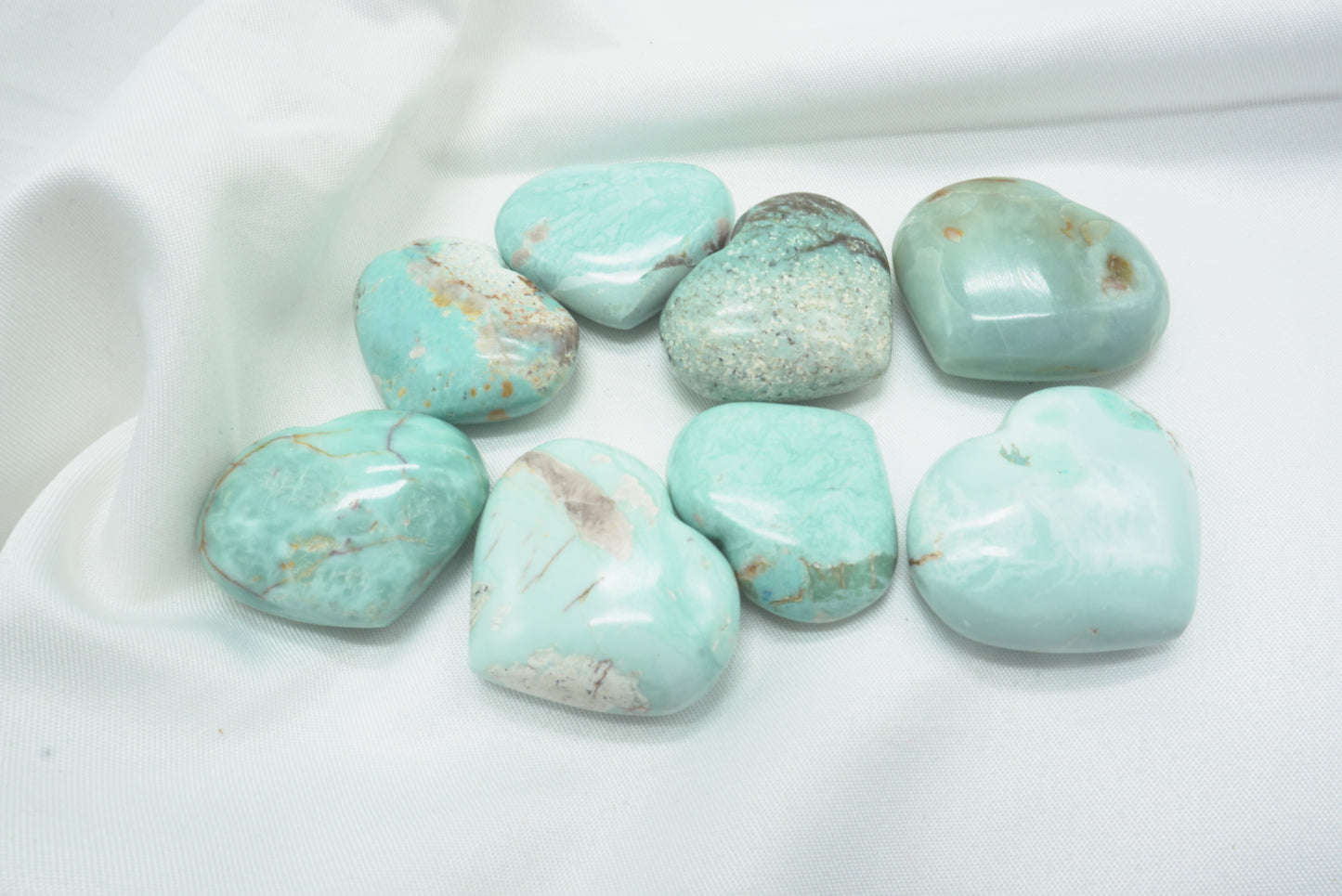 COEUR TURQUOISE DE MADAGASCAR (DICKTITE)
