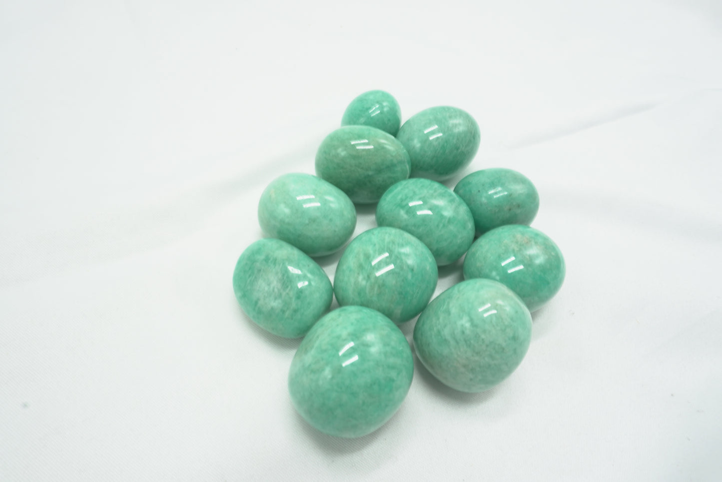 PIERRE ROULEE AMAZONITE RONDE