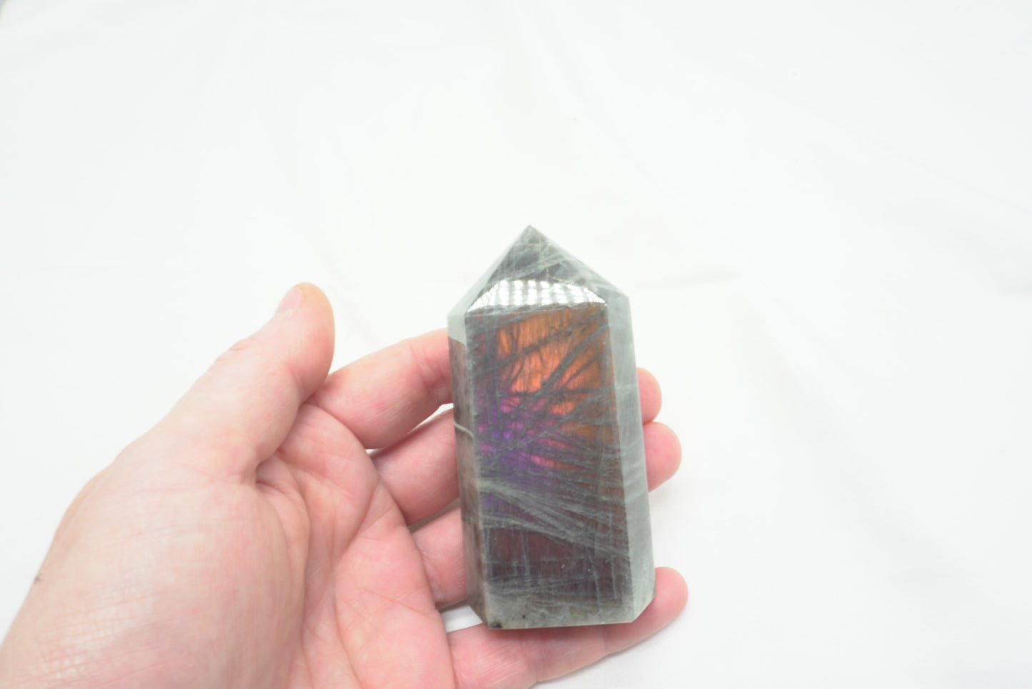 POINTE LABRADORITE (174 grammes)