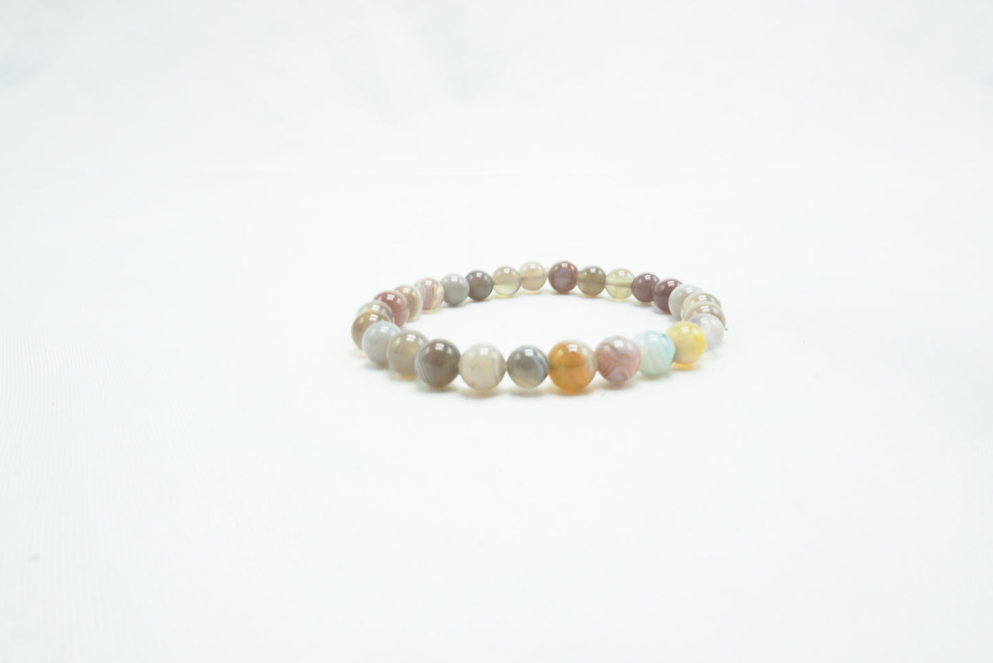 BRACELET AGATE BOTSWANA 6MM