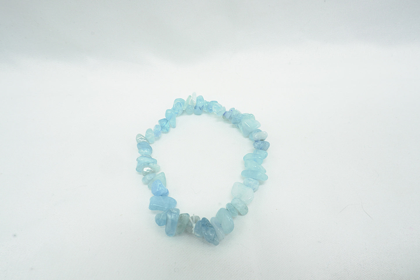 BRACELET BAROQUE AIGUE MARINE