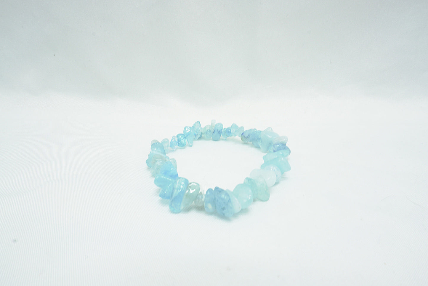 BRACELET BAROQUE AIGUE MARINE