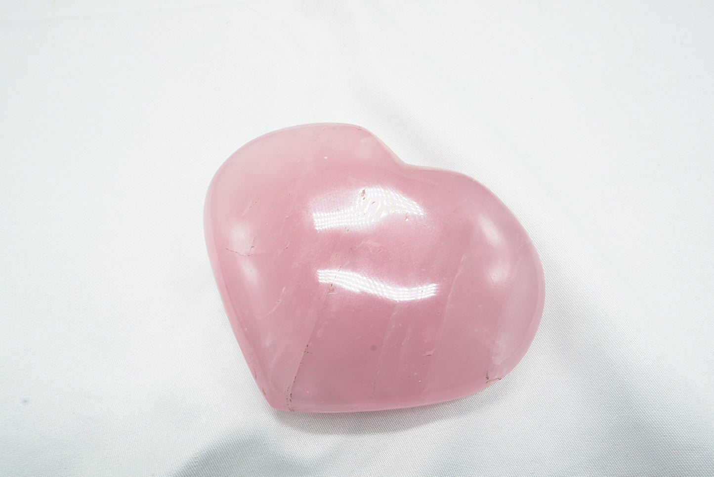 COEUR QUARTZ ROSE (239 grammes)