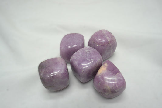 PIERRE ROULEE CUBIQUE LEPIDOLITE