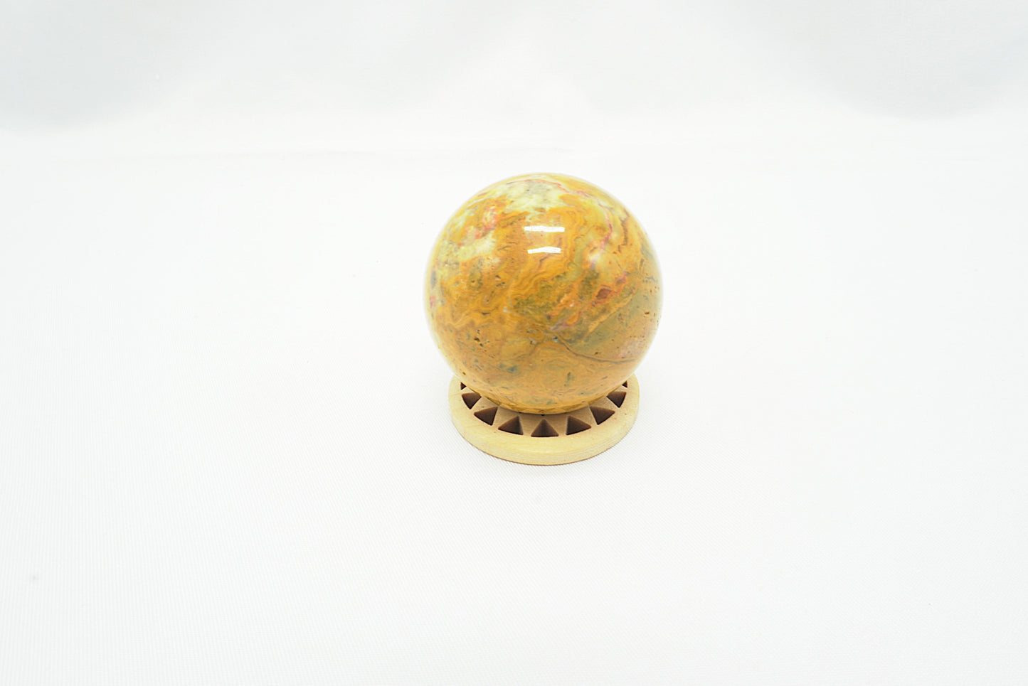 SPHERE AGATE CRAZY LACE 40MM