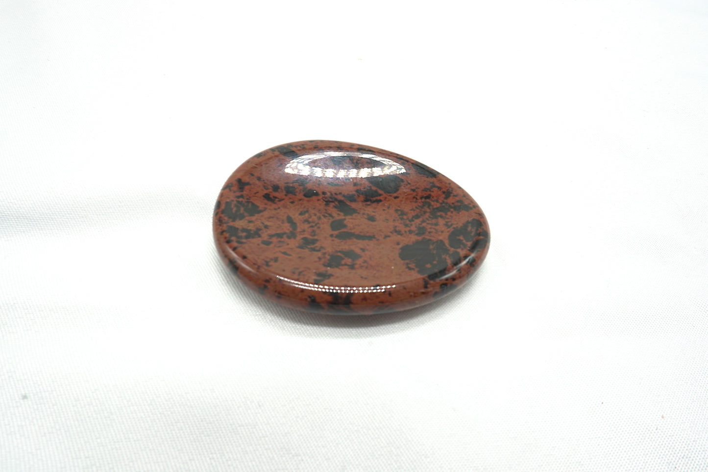 PIERRE POUCE OBSIDIENNE ACAJOU