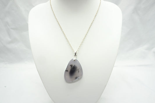 PENDENTIF AGATE DENDRITIQUE (ref 6)