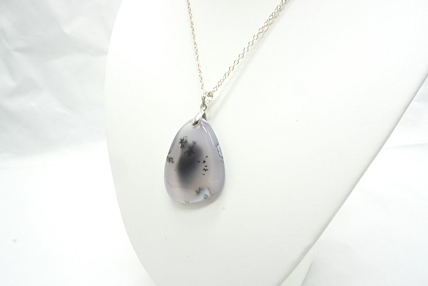 PENDENTIF AGATE DENDRITIQUE (ref 6)