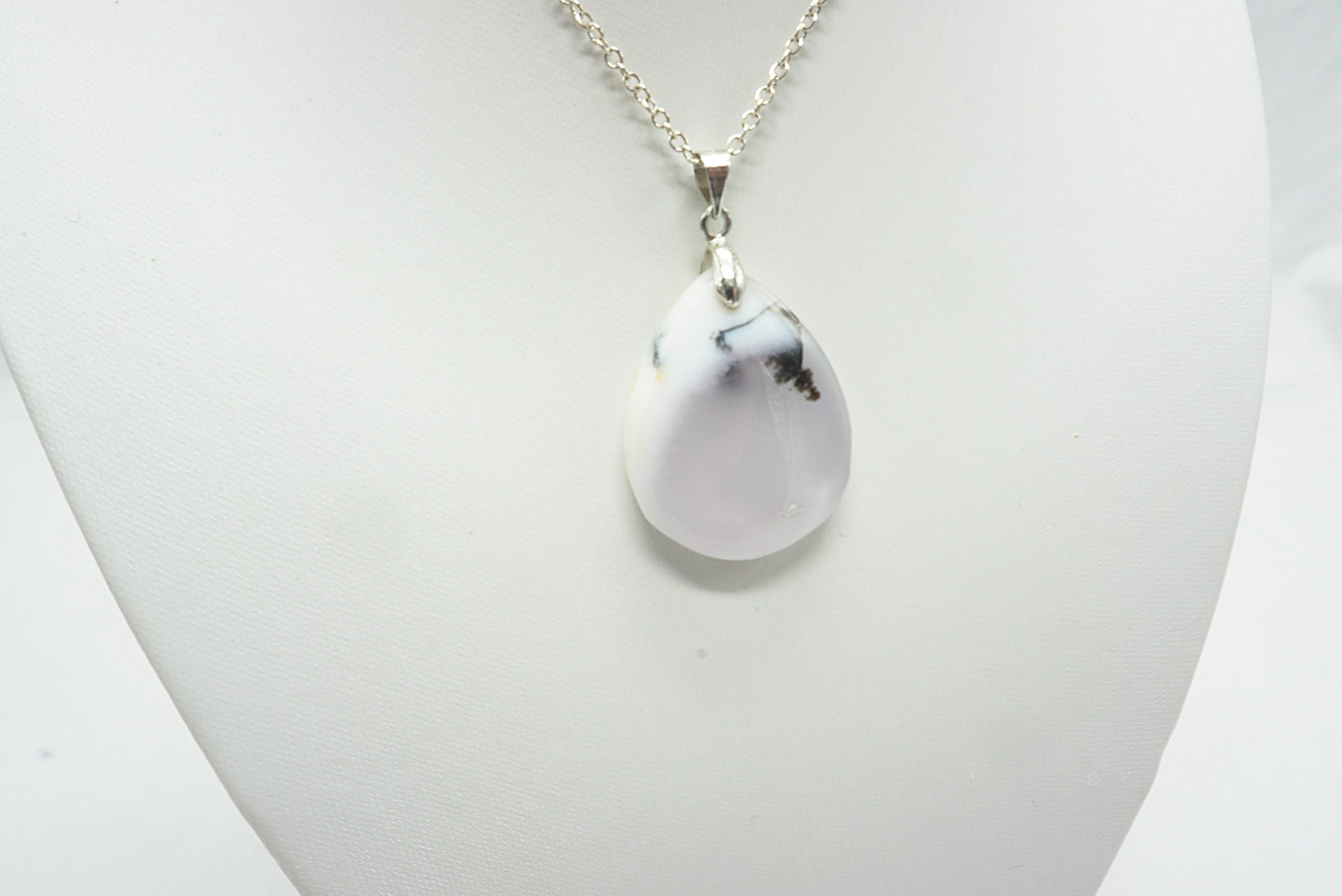 PENDENTIF AGATE DENDRITIQUE (ref 8)
