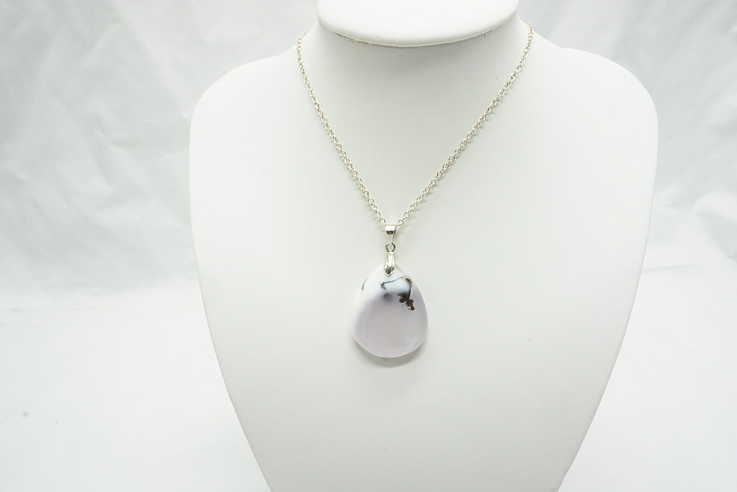 PENDENTIF AGATE DENDRITIQUE (ref 8)