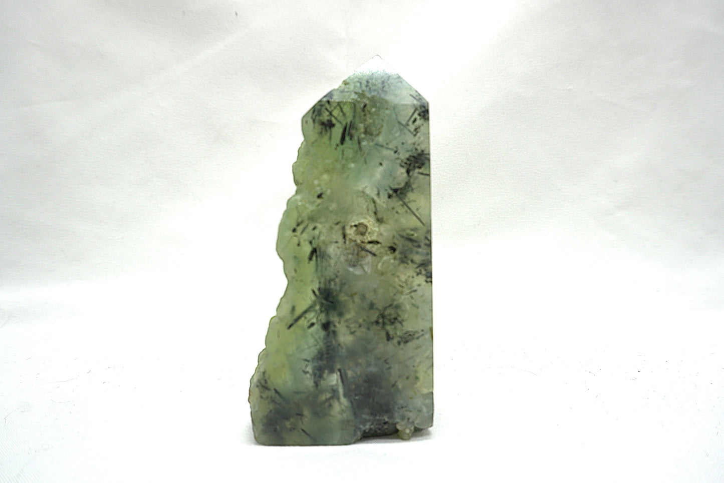 POINTE SEMI POLIE PREHNITE (98 grammes)