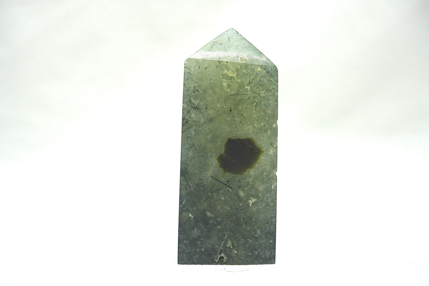 POINTE SEMI POLIE PREHNITE (68 grammes)