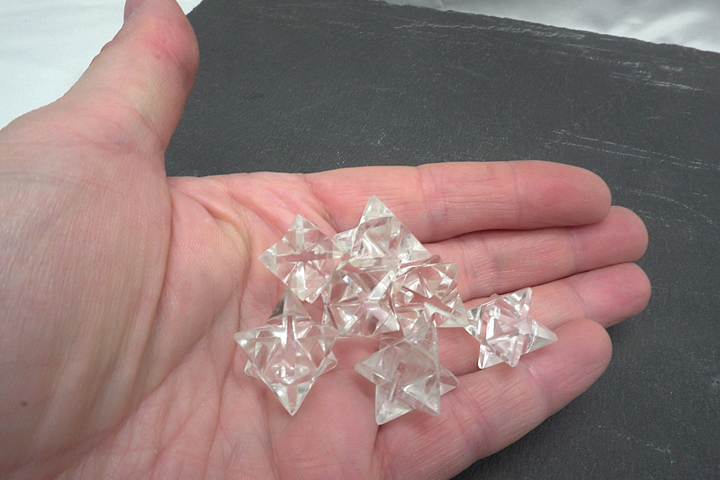 MERKABA CRISTAL DE ROCHE