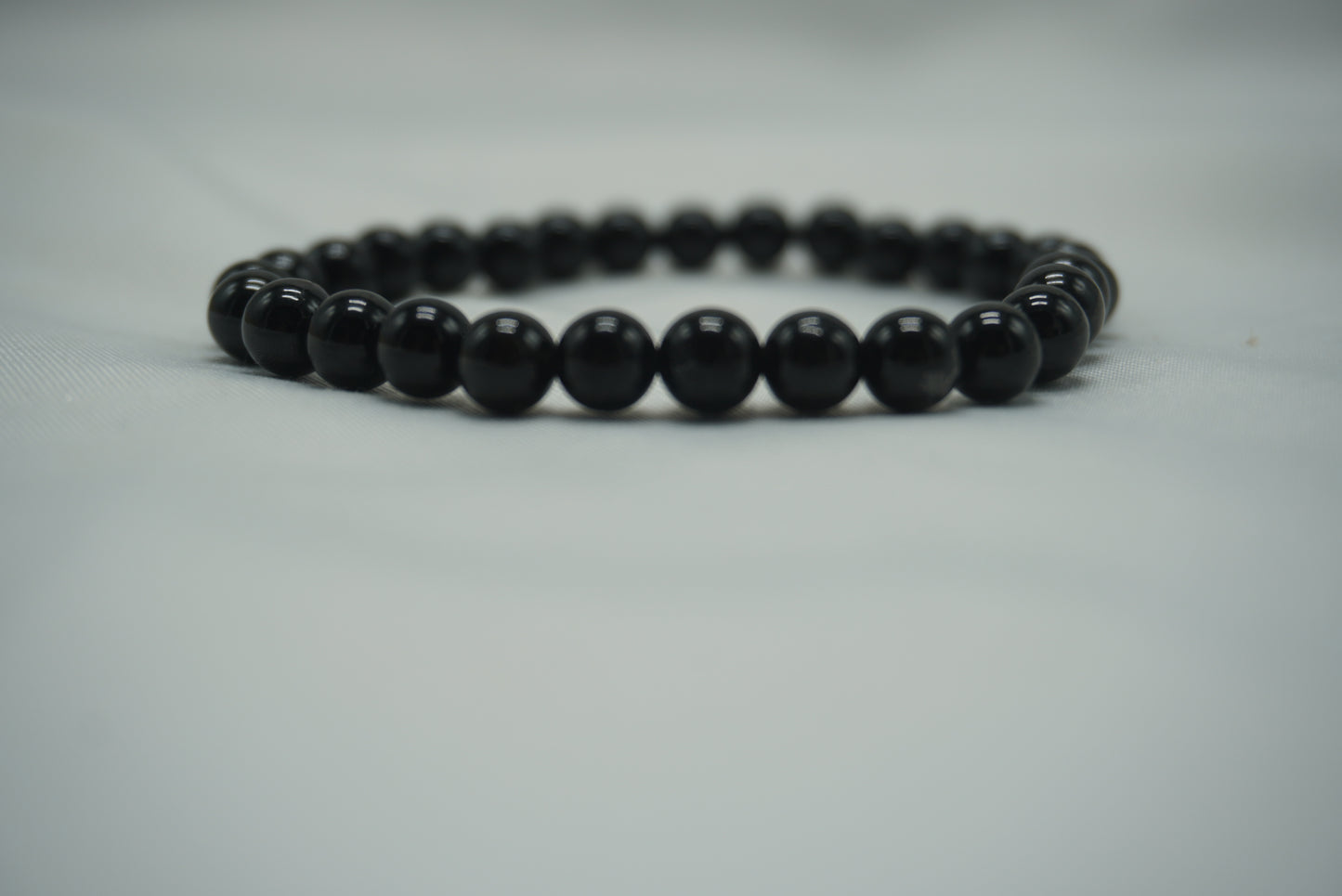BRACELET TOURMALINE NOIRE 6MM