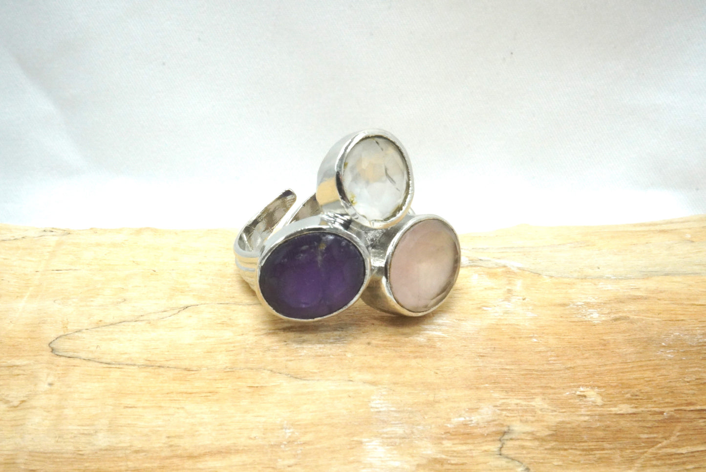 BAGUE AJUSTABLE TRIANGLE D'OR