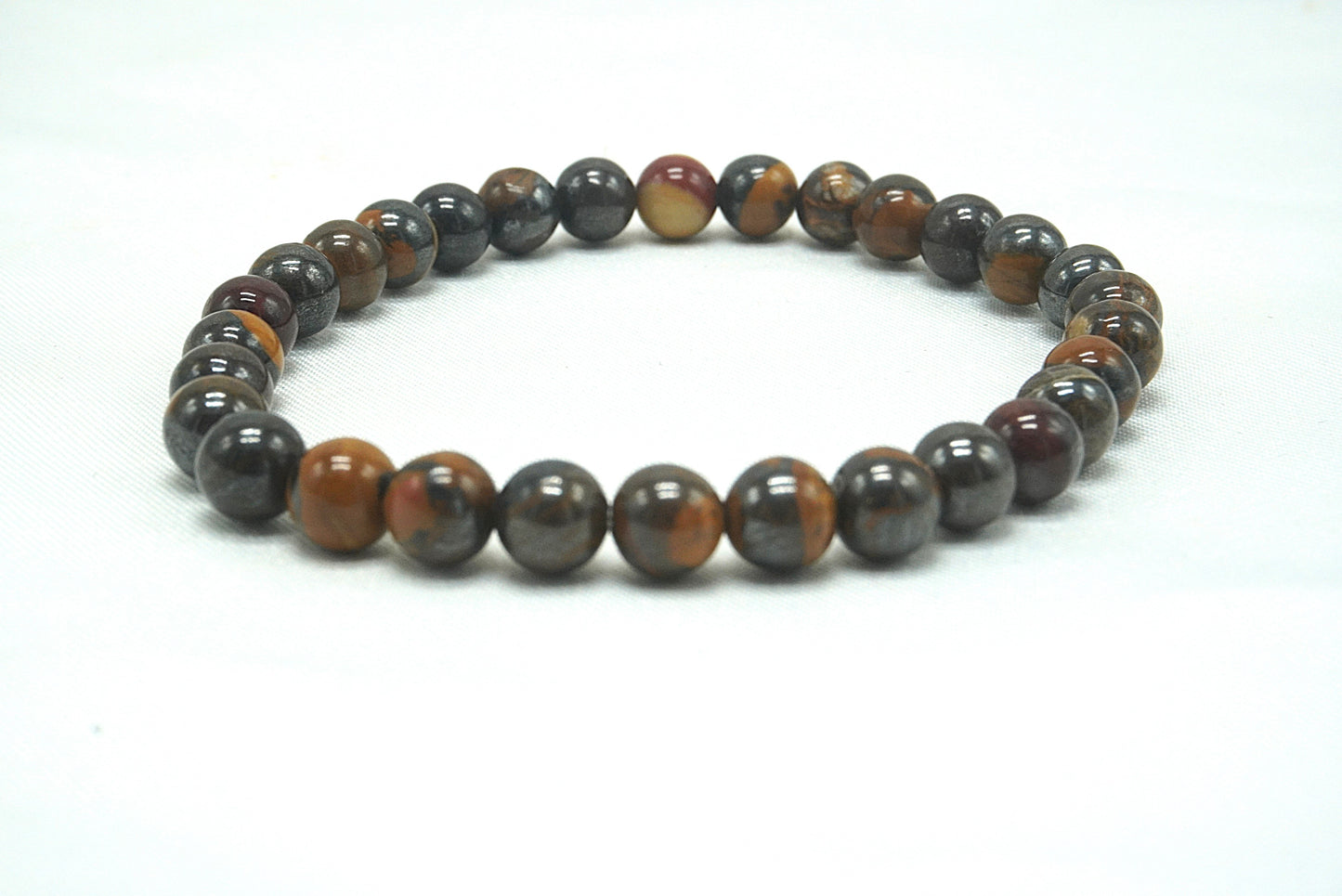 BRACELET OEIL DE FER 6MM