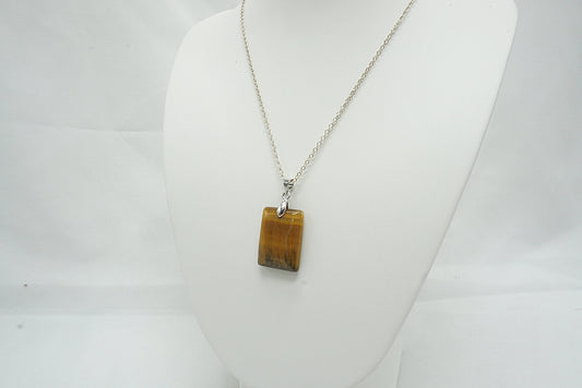 PENDENTIF OEIL DE TIGRE (Ref 5)