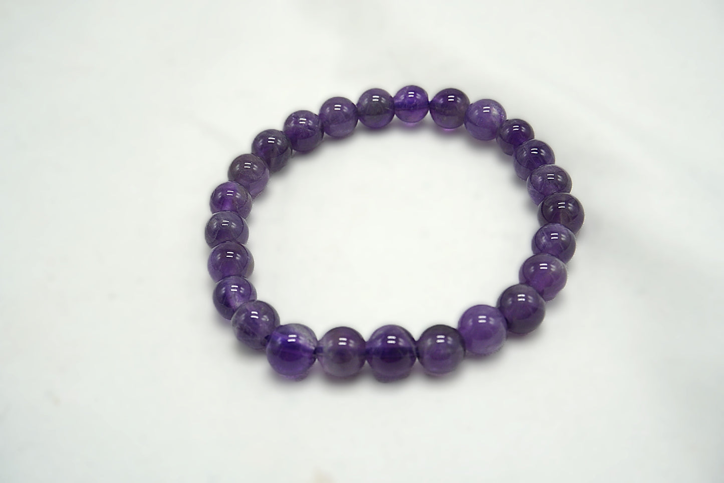 BRACELET AMETHYSTE (Taille enfant) 6MM
