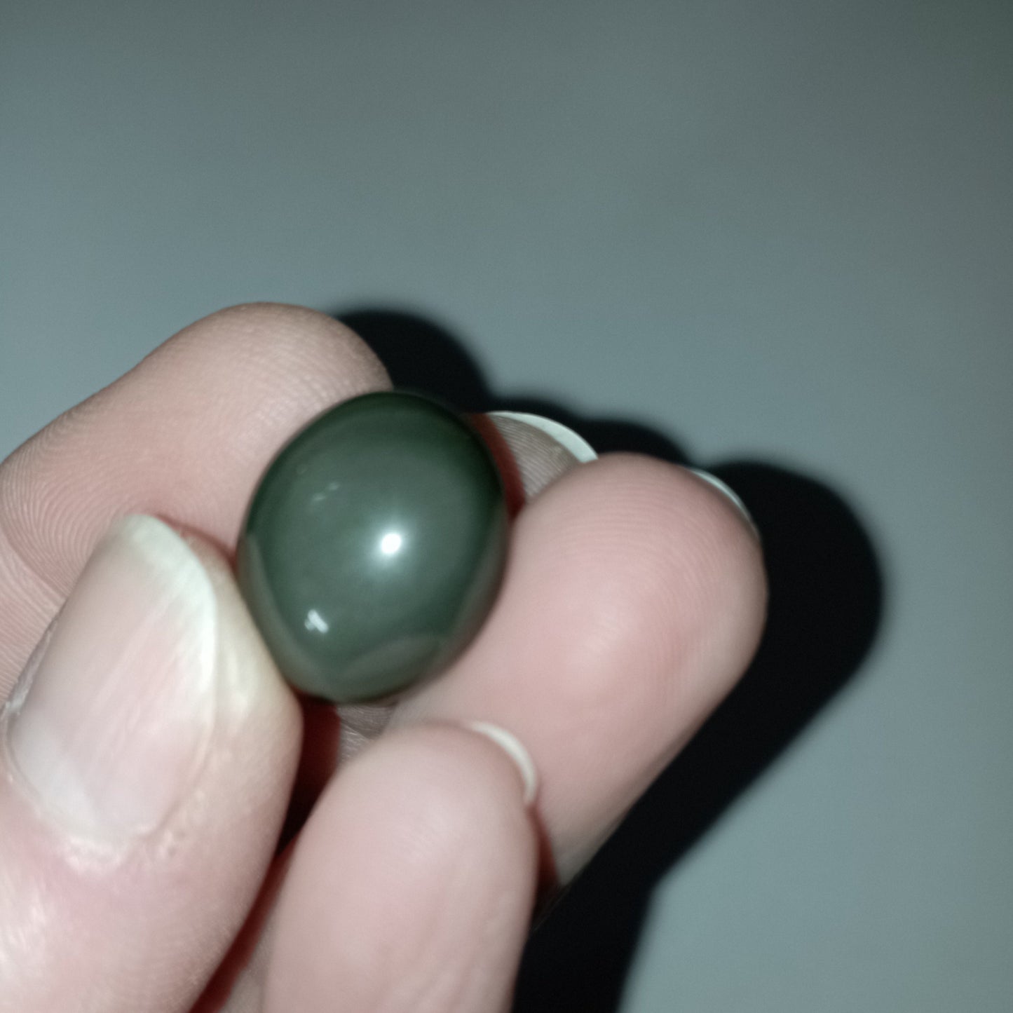 PIERRE ROULEE OBSIDIENNE OEIL CELESTE