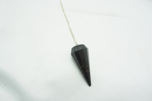 PENDULE TOURMALINE NOIRE