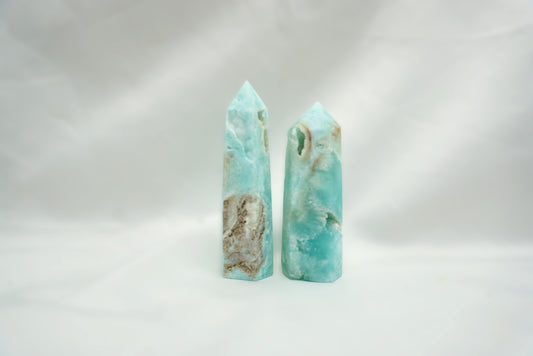 POINTE ARAGONITE BLEUE