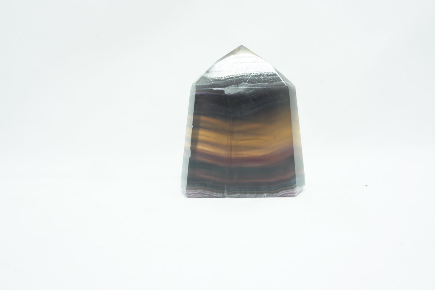 POINTE FLUORITE JAUNE (167 grammes)
