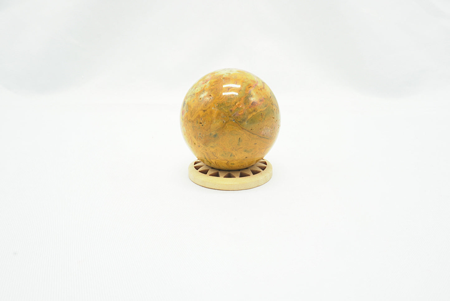 SPHERE AGATE CRAZY LACE 40MM