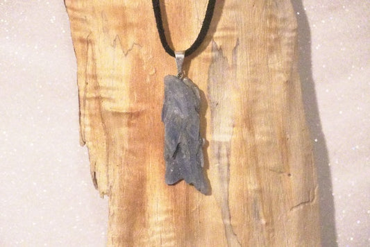 PENDENTIF CYANITE BLEUE BRUTE