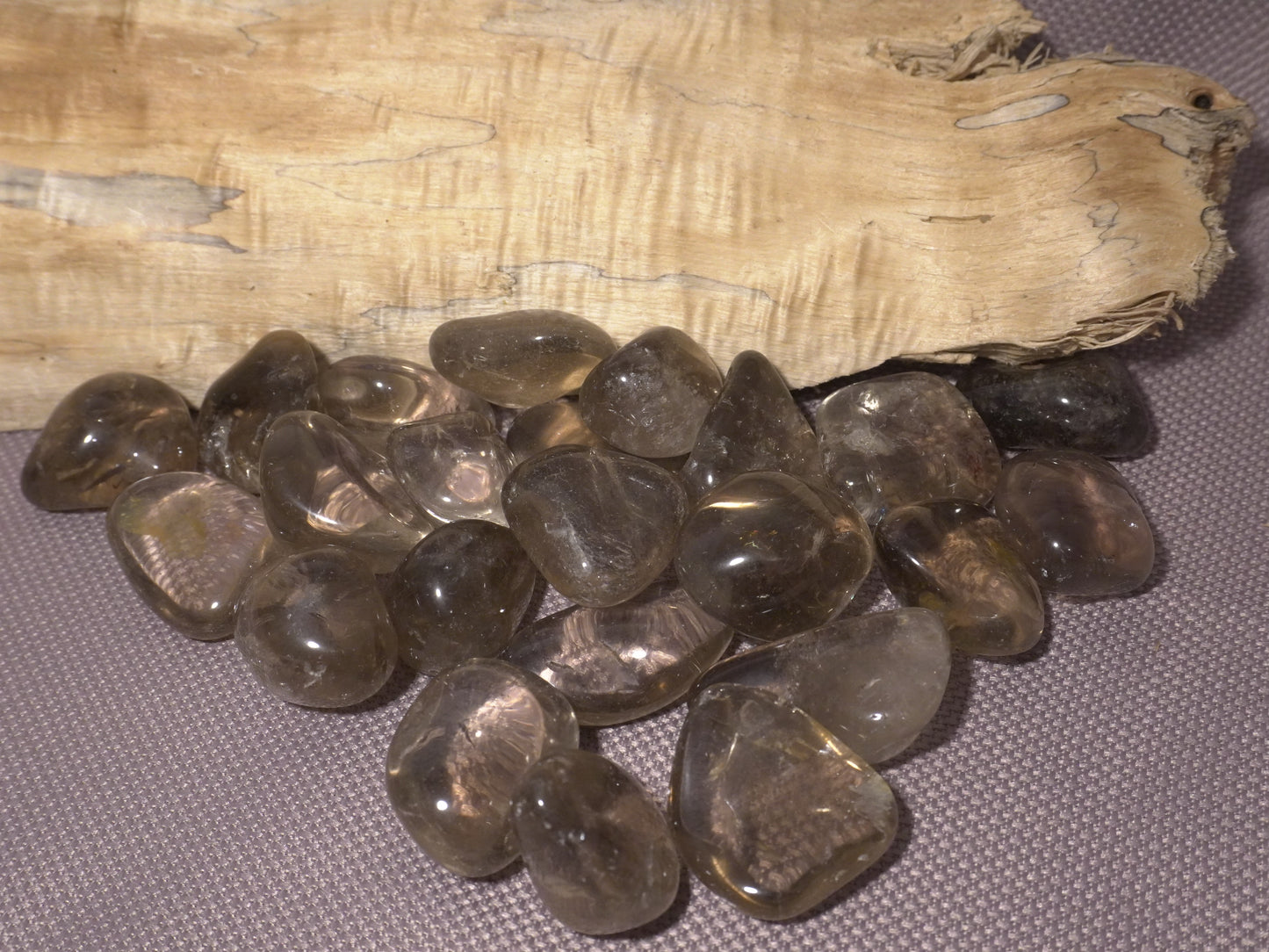 PIERRE ROULEE QUARTZ FUME