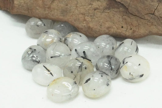 PIERRE ROULEE RONDE QUARTZ TOURMALINE