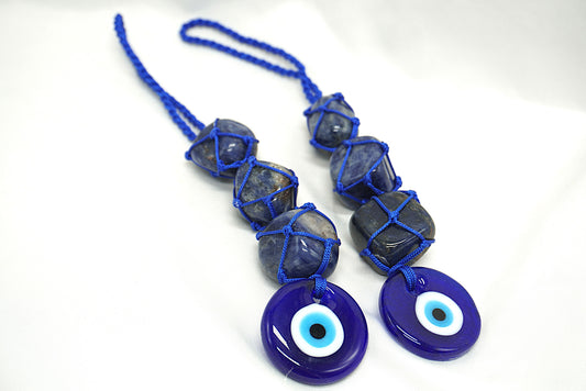 AMULETTE PROTECTION NAZAR SODALITE