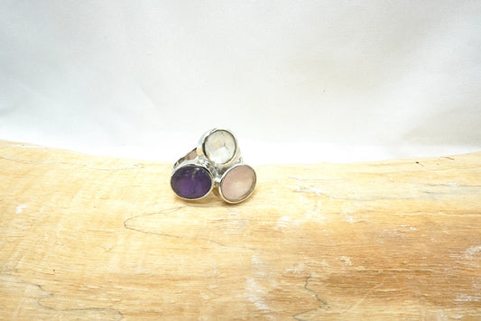 BAGUE AJUSTABLE TRIANGLE D'OR